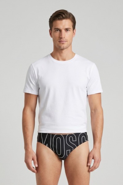 Moschino slip mare con maxi logo V3A4201 [38bea26c]