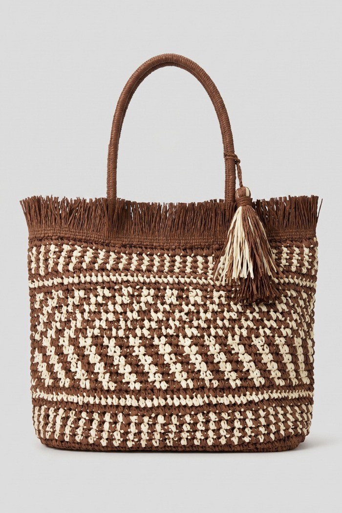 Sheis borsa in paglia intrecciata DB6001 [f3f2aa95]