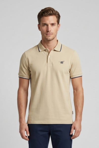 Henry Cotton's polo in piquet di cotone P626128 — 805219040079846_1