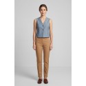 Fly Girl gilet in misto viscosa stretch 6304/03 [41d556cc]