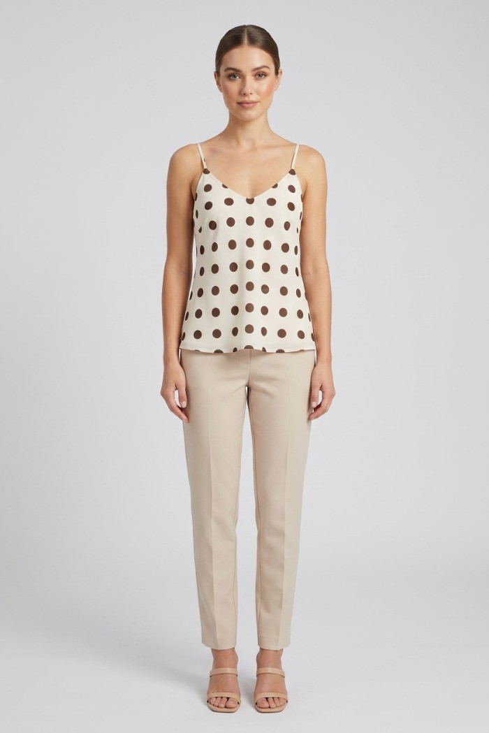 GM by Gai Mattiolo top fantasia a pois GM4022 [e01e25bc]