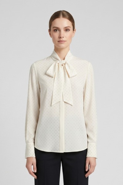 Maidoma blusa con fiocco PE26F527/BL2071 [409397d5]