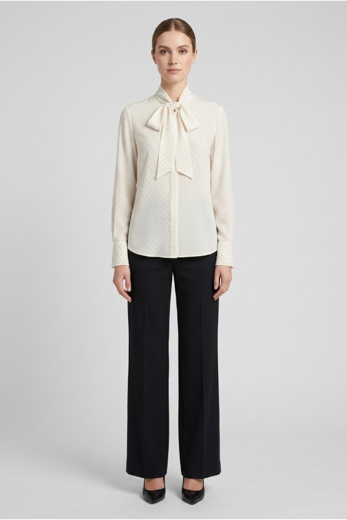 Maidoma blusa con fiocco PE26F527/BL2071 [2ea815dc]
