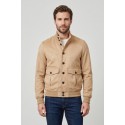 Markup bomber lupetto con chiusura a bottoni mk694010 [0983e772]