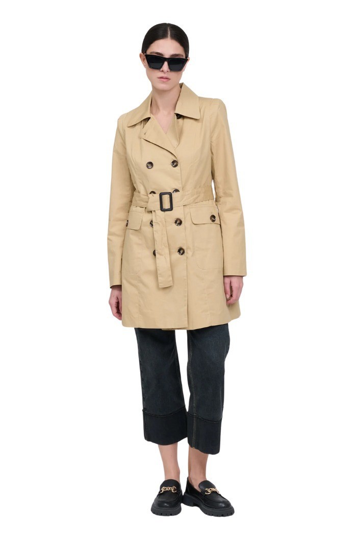 Influencer trench in cotone slim fit 03BJ2330 [9b0512b7]