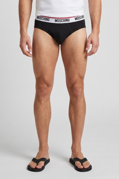 Moschino slip tri-pack in cotone stretch V1A1393-4300 [044e7943]
