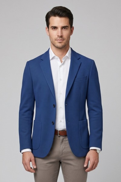 Markup giacca in tessuto piquet a maglia MK296110 [33d62085]