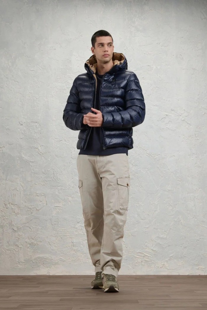 Blauer giubbetto in nylon eco Adams 26WBLUC02054-005958 [7796c45f]