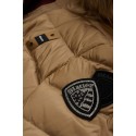 Blauer piumino a righe con cappuccio Arcadia 26WBLDC03038-006047 [1e8b3032]
