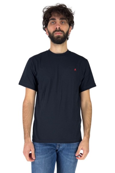 Replay t-shirt in jersey con logo ricamato m3015.000.2660 [7979c830]