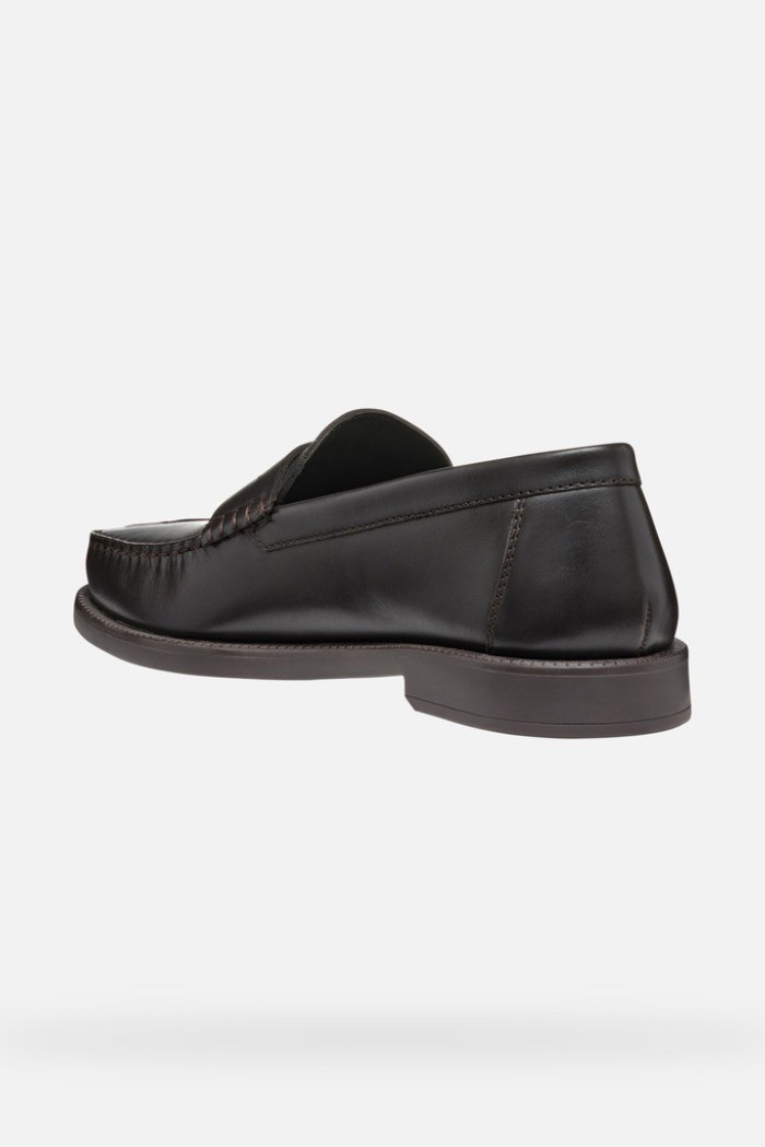Geox mocassino in pelle Recanati U55HVD00043 [e58e9184]