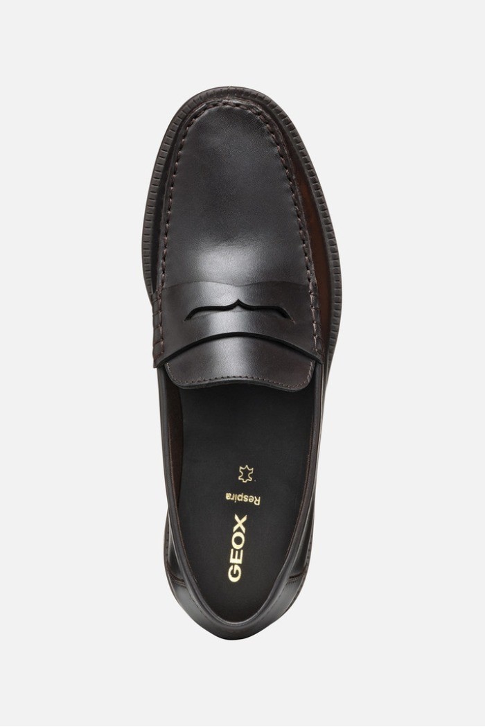Geox mocassino in pelle Recanati U55HVD00043 [57c3179e]