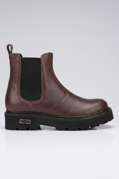 Cult beatle in pelle con elastico Slash 3193 CLM3193 [85c2253b]