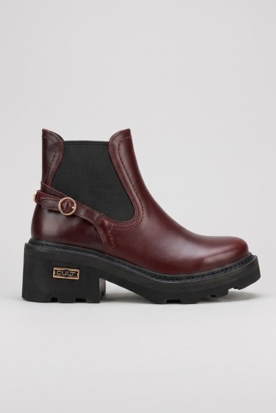 Cult stivaletto beatle mid in pelle Grace CLW4563 [006b829e]