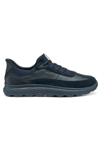 Geox sneaker in nappa e camoscio Spherica Plus U56MPA08522 [d371e70d]