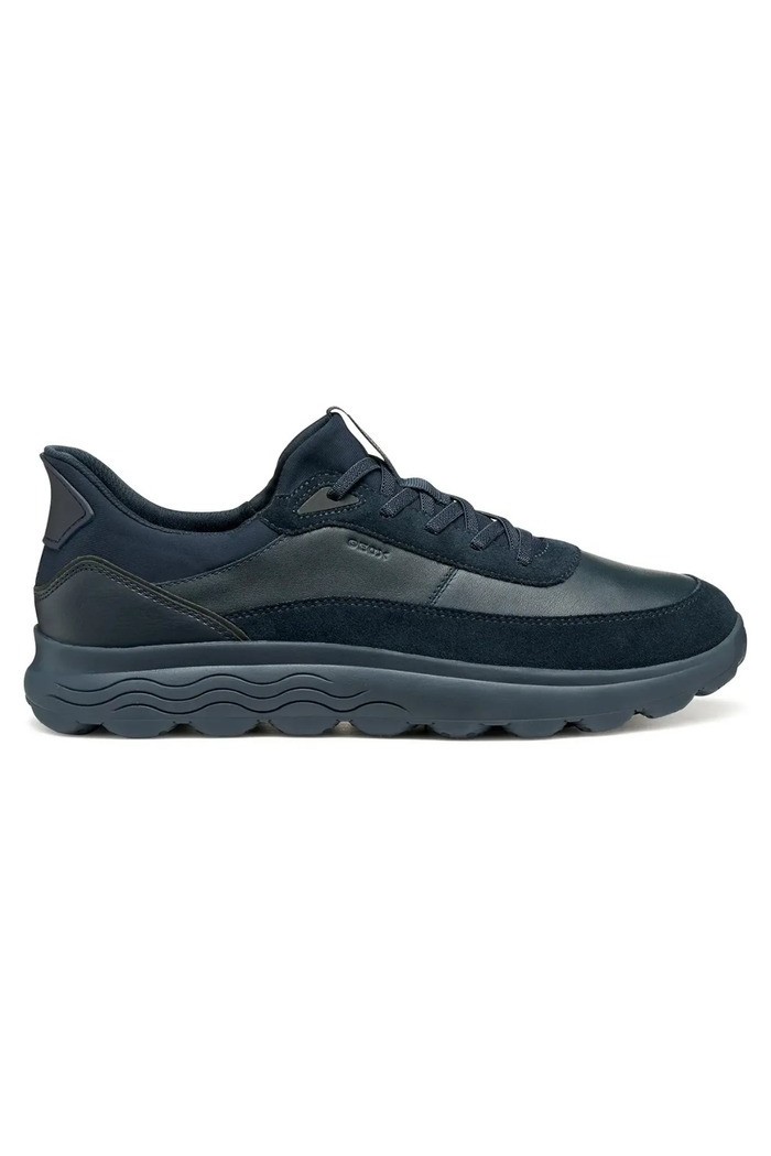 Geox sneaker in nappa e camoscio Spherica Plus U56MPA08522 [d371e70d]