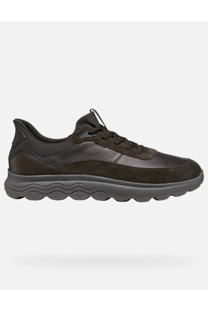 Geox sneaker in nappa e camoscio Spherica Plus U56MPA08522 [116df0e0]