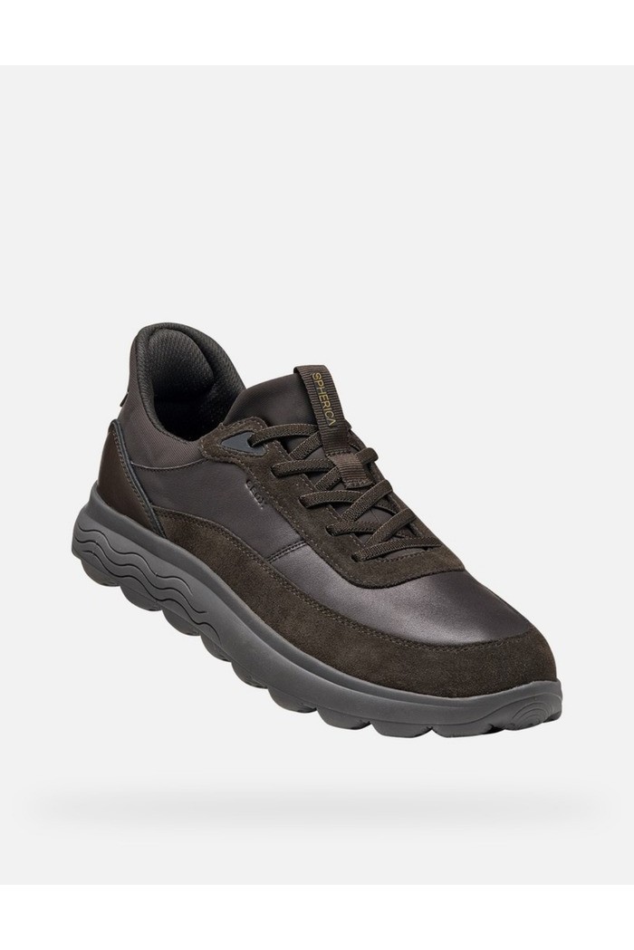 Geox sneaker in nappa e camoscio Spherica Plus U56MPA08522 [7a0635f7]