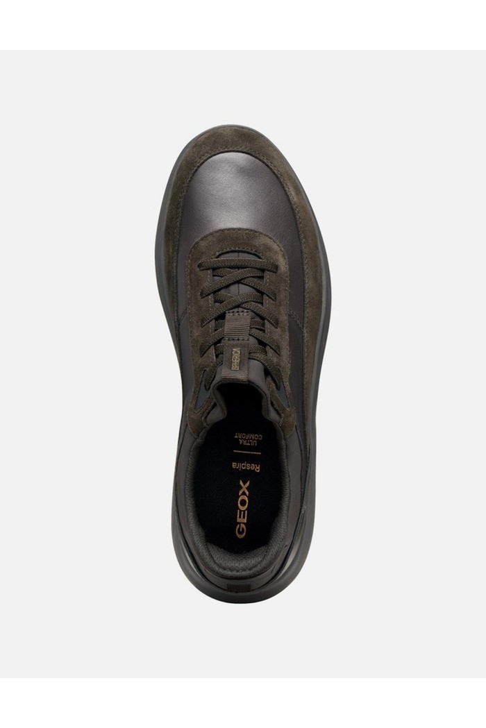 Geox sneaker in nappa e camoscio Spherica Plus U56MPA08522 [cd1bf4f3]