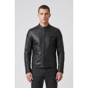 Blauer bomber in morbida pelle Ripley 26WBLUL02493-007340 [f0a52b67]