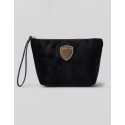 Blauer pochette in velluto F6DEBBY01/CLU [b436fd62]