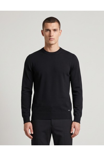 Markup maglia girocollo in misto viscosa MK20010 [1b0ee8ad]
