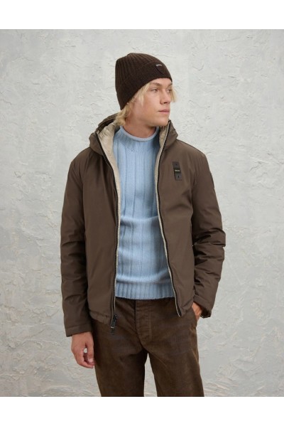 Blauer piumino reversibile nylon neoprene Ballard 26WBLUC06063-005480 [2cb4a9eb]