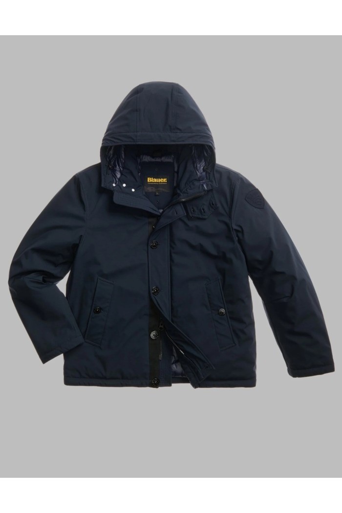 Blauer giubbetto in neoprene leggero Andrew 26WBLUC02061-005480 [94c5096f]