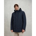 Blauer parka con cappuccio removibile Chester 26WBLUK03062-005480 [77b9b455]