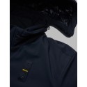 Blauer parka con cappuccio removibile Chester 26WBLUK03062-005480 [abcfb046]