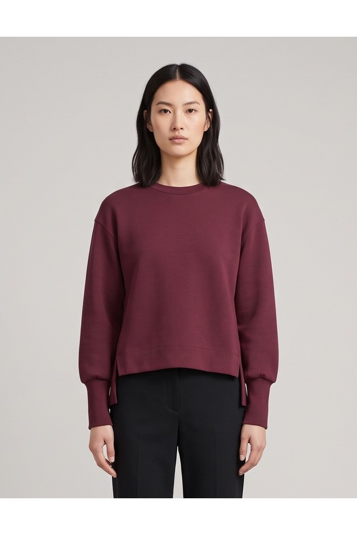 Markup felpa girocollo in interlock MW2620010 [ead382c8]