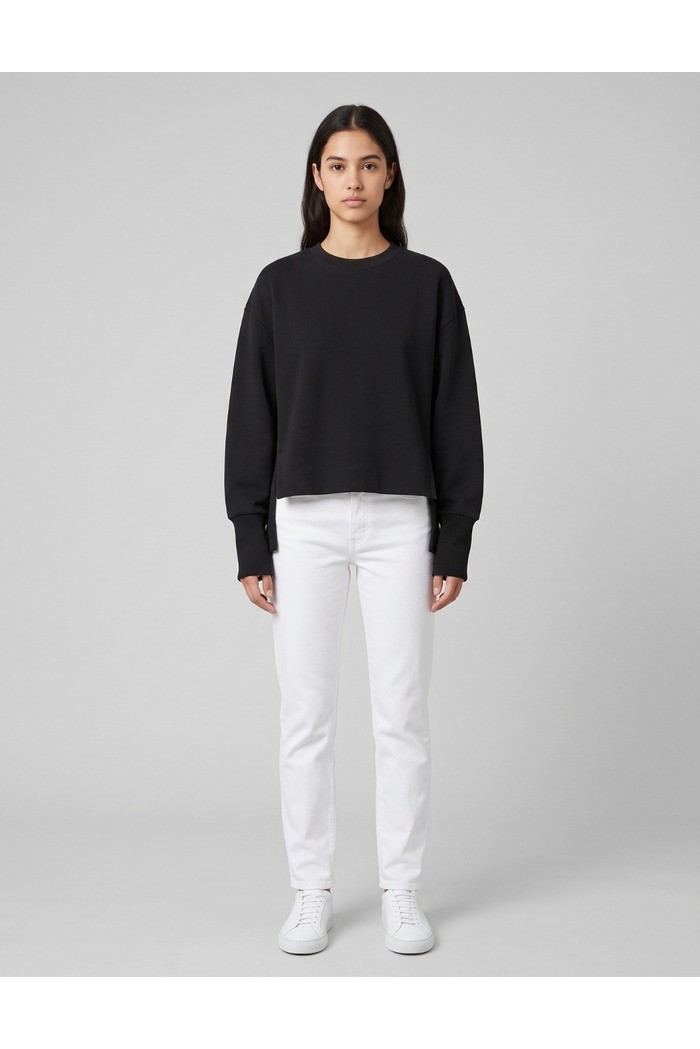 Markup felpa girocollo in interlock MW2620010 [bc4e07f0]